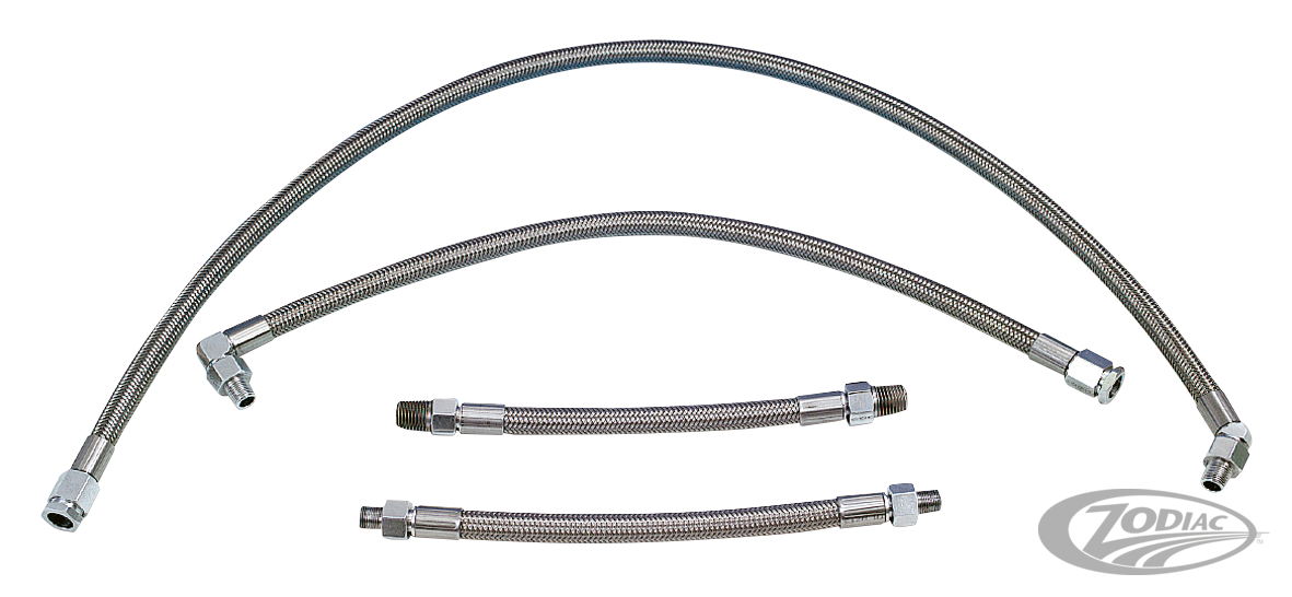 GOODRIDGE Oil line kit XL86-91 4-speed For Harley-Davidson