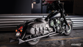 Freedom True Dual w/sharktail Blk Chief For Harley-Davidson