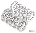 Replacement Clutch Pack for 701151 For Harley-Davidson