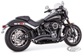 Sharp curved radius ST18-up Blk/Chr For Harley-Davidson