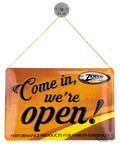 Zodiac metal opening hours double sign For Harley-Davidson