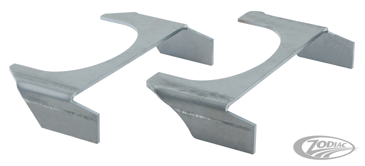 Weld-on Fenderstrut w/left offset, each For Harley-Davidson