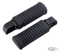 GZP Black ST18-up passenger peg set For Harley-Davidson