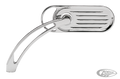 ALT. SLING-SHOT MIRROR, GROOVED For Harley-Davidson