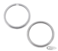 Adapter 2.22" to 2.0" /w speedo cut-out For Harley-Davidson