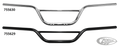 7/8" Handlebars Scrambler 4" BLK For Harley-Davidson