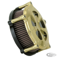 GZP Bronzed Panorama Aircleaner w/clear For Harley-Davidson