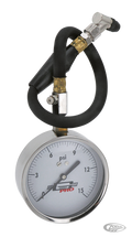 Accel Tire gauge 4" SS Pro 0-15lb For Harley-Davidson