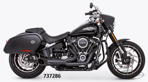 2-1 TURNOUT ST18-up Pitch Blk For Harley-Davidson