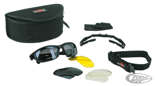 Road Hog II Convertible goggles Black For Harley-Davidson