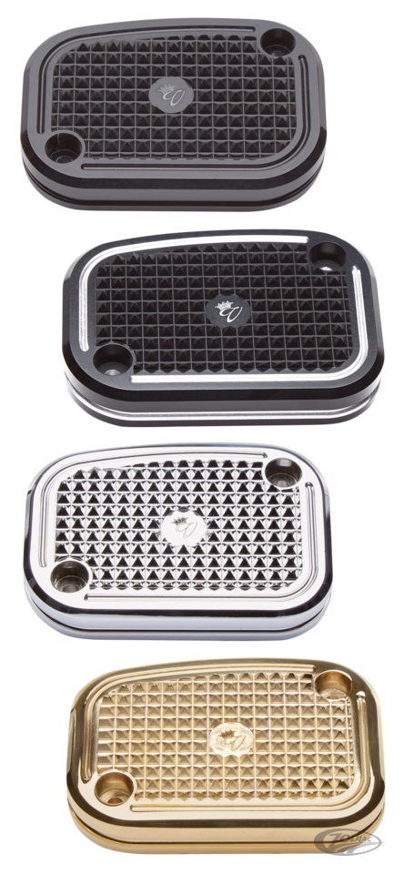 DMND M/C CVR HYDR CLUTCH BLK FLH/T14-16 For Harley-Davidson