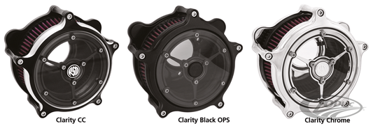 RSD CLARITY AIR CLEANER XL91-UP For Harley-Davidson