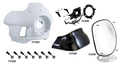 FXRP Fairing Headlight kit LED, 7" compl For Harley-Davidson