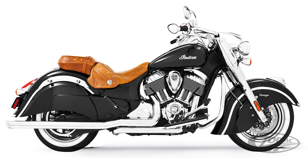 RACING 4" TRUE-DUALS INDIAN09-13 CH/CH For Harley-Davidson