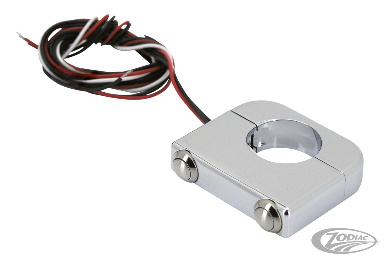 GZP Dual mini pushbuttn swtch housingkit For Harley-Davidson