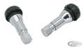 GZP Chrome brass tubeless tire valves, p For Harley-Davidson