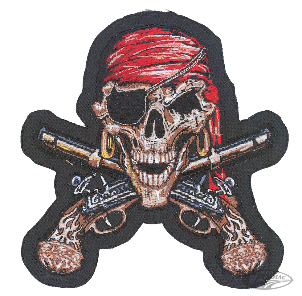 Pirate Skull patch For Harley-Davidson