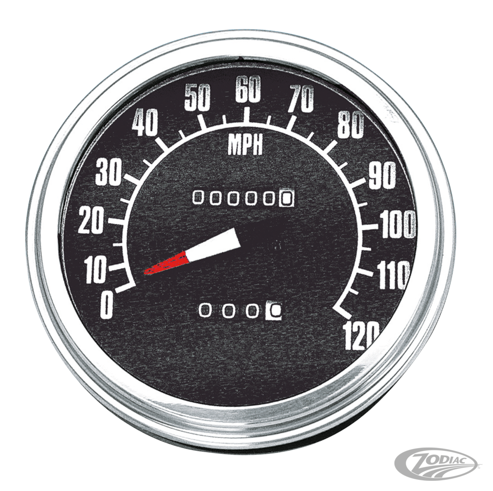 GZP Speedo FXWG/FXST/FLST, MPH, 2.21:1 1 For Harley-Davidson