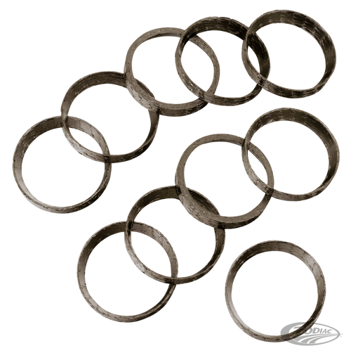 10PCK EXHAUST GASKET ALL MODEL CONICAL For Harley-Davidson