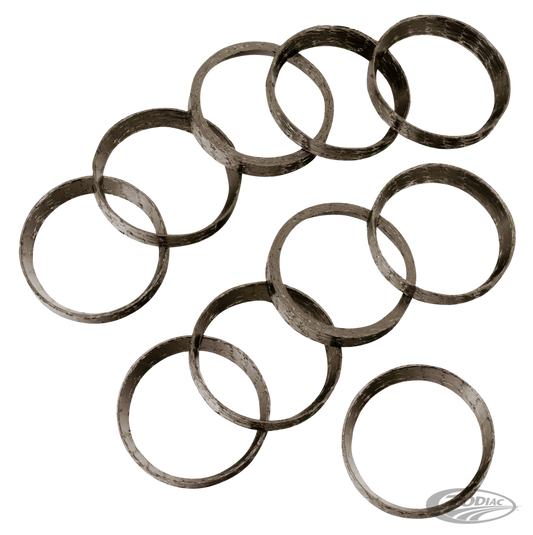 10PCK EXHAUST GASKET ALL MODEL CONICAL For Harley-Davidson