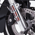 Lower Leg Cvr Chr w/AMBER LED FLH/T14-UP For Harley-Davidson