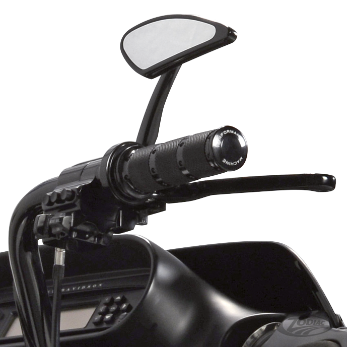 HANDLE GRIP SET, PM XLS TBW Black For Harley-Davidson