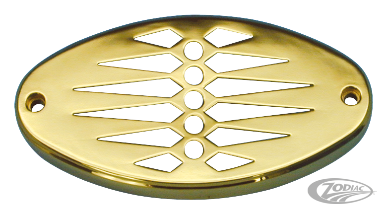 GZP Gold cast cateye lens grill For Harley-Davidson