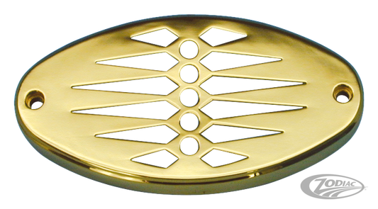 GZP Gold cast cateye lens grill For Harley-Davidson