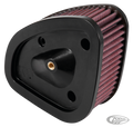 K&N airfilter element FLH/T17-up For Harley-Davidson