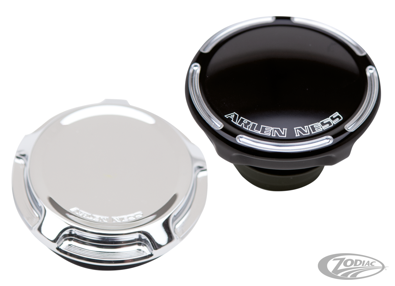 BEVELED GAS CAP CH 97-UP NON VENTED For Harley-Davidson