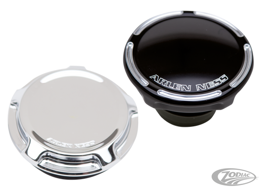 BEVELED GAS CAP CH 97-UP NON VENTED For Harley-Davidson