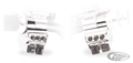 PM Polished 4 button housing Hydr.clutch For Harley-Davidson