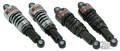 Burly 10.5" blk shocks chr sprng XL88-03 For Harley-Davidson