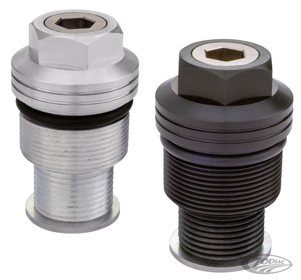 Chr Burly fork preload adjusters 39mm For Harley-Davidson