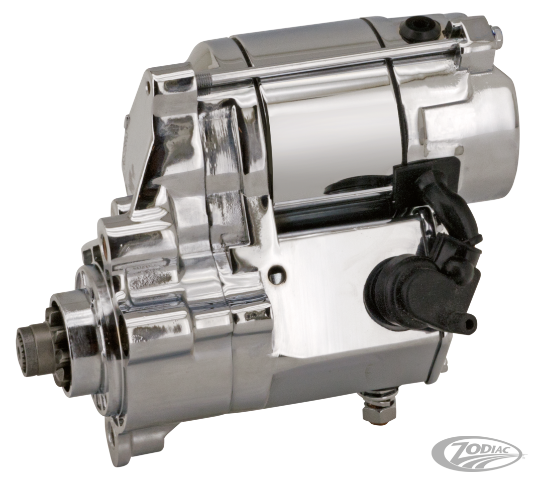 Starter motor XL81-up Chrome For Harley-Davidson