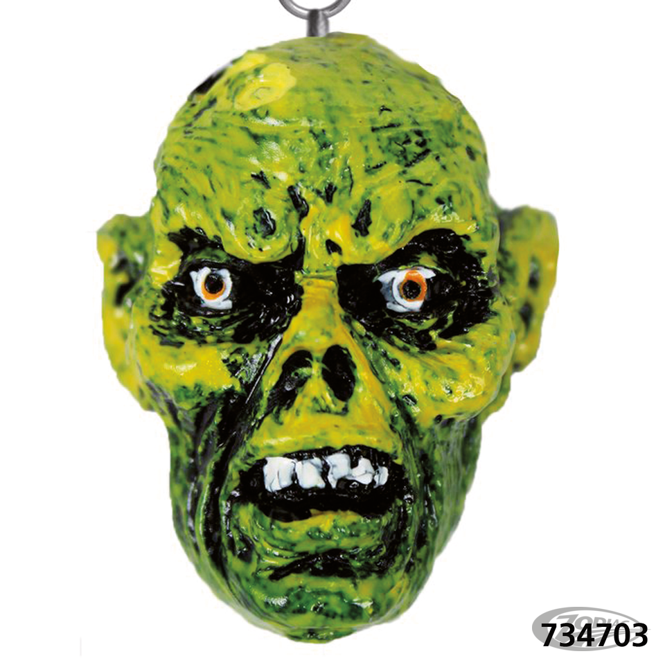 LT 3D key chain zombie skull For Harley-Davidson