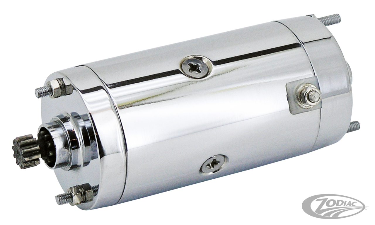 Prestolite Type starter 66-82 Chrome For Harley-Davidson