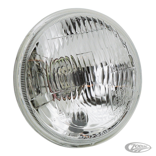 GZP EU 5.75" H4 unit w/bulb & parking li For Harley-Davidson