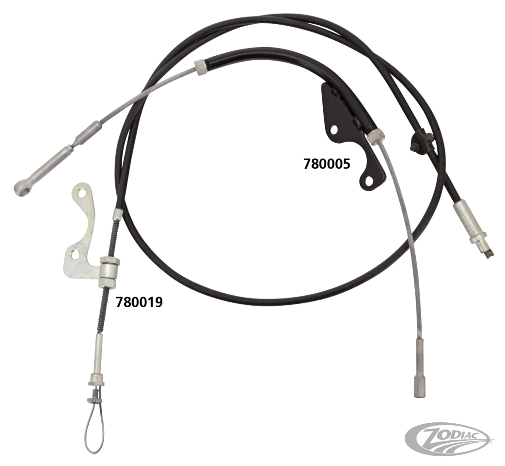Inner outer control cable kit For Harley-Davidson