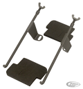 Battery rod kit with flags and pads For Harley-Davidson