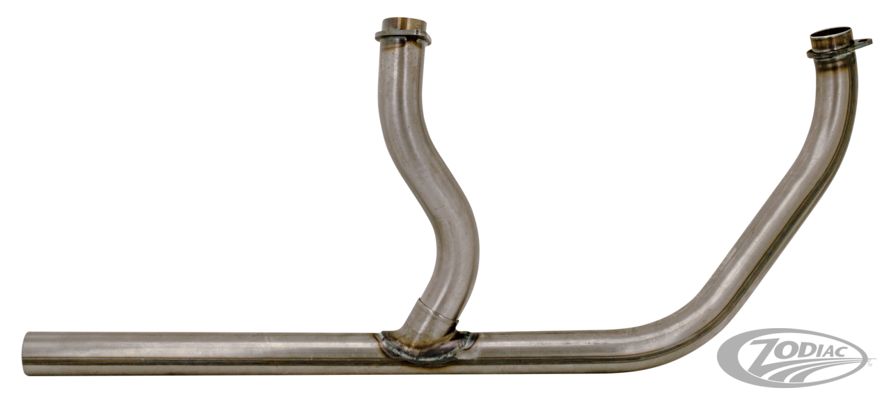 Raw Stock type 2 in 1 headers FL70-84 For Harley-Davidson