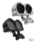 Vity's Road Glide billet gauge Silver For Harley-Davidson