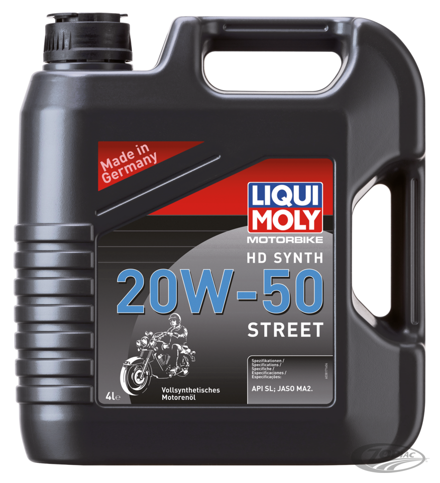 4l Motorbike Oil HD Synth 20W-50 Street For Harley-Davidson