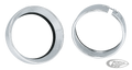 GZP Chrome 5.75" Headlight Trim Ring For Harley-Davidson