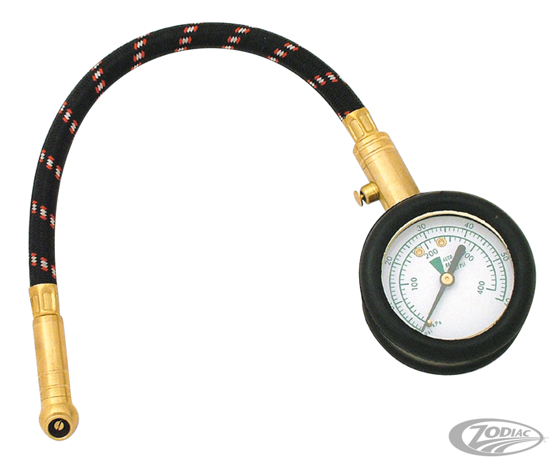 CruzTools TirePro dial tire gauge For Harley-Davidson