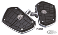 Ciro ASR floorboards Chrome For Harley-Davidson