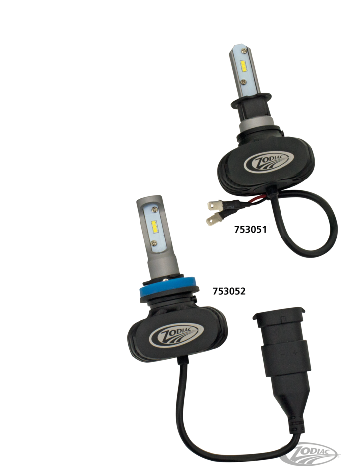 Zodiac H11 LED replacement lamp For Harley-Davidson