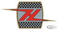 5Pck Oil tank decal FLH style H-lightnin For Harley-Davidson