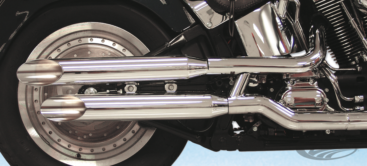 S&S Mufflers taper FLSTF07-up FXSTD07-up For Harley-Davidson