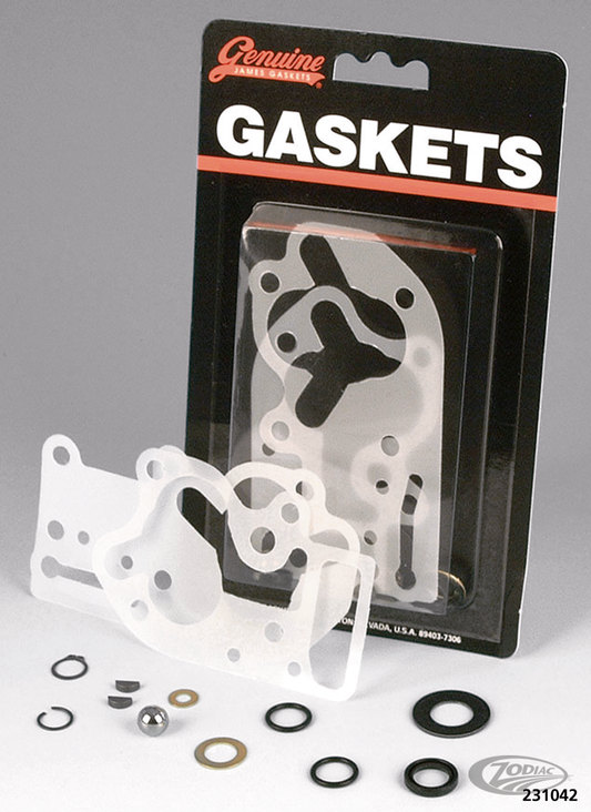 Oil pump gasket kit BT68-80 MYLAR For Harley-Davidson